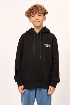 Buzo Heritage Hood Boys Negro